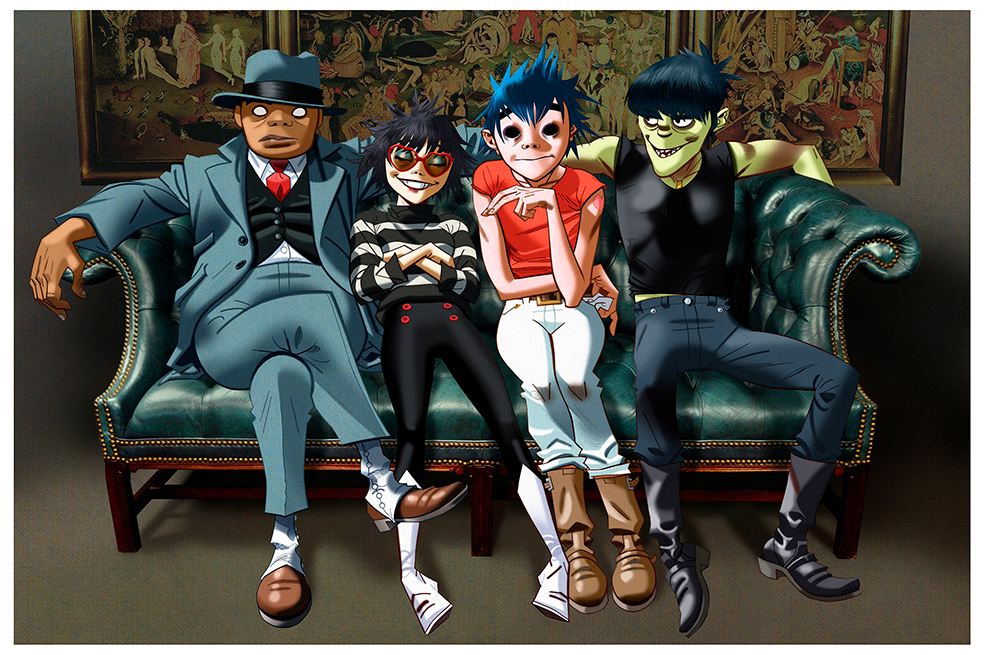Gorillaz regresa a la música con «Saturnz Barz», un video en 360° y 3D