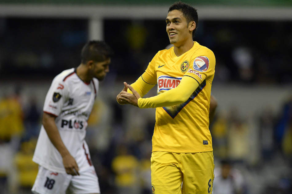Andrade anotó en la goleada del América ante el Sporting de Panamá