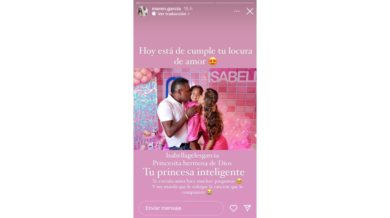 Viuda de Ómar Geles, Maren García, encontró consuelo en medio de su duelo. ¿Quién es?
