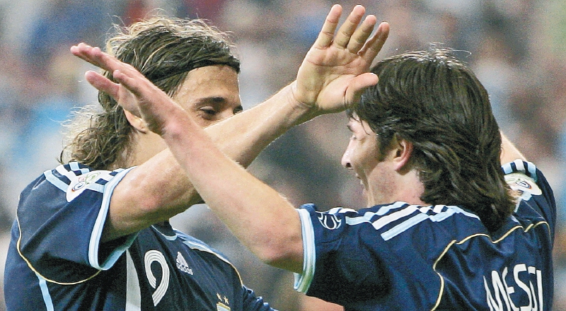 El debut de Lionel Messi en Alemania 2006