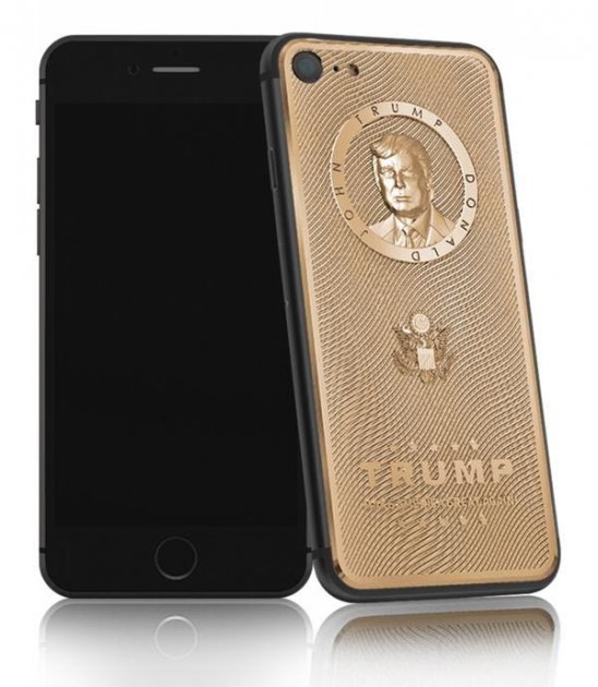 ¿Cuánto cuesta el excéntrico iPhone 7 de Donald Trump?