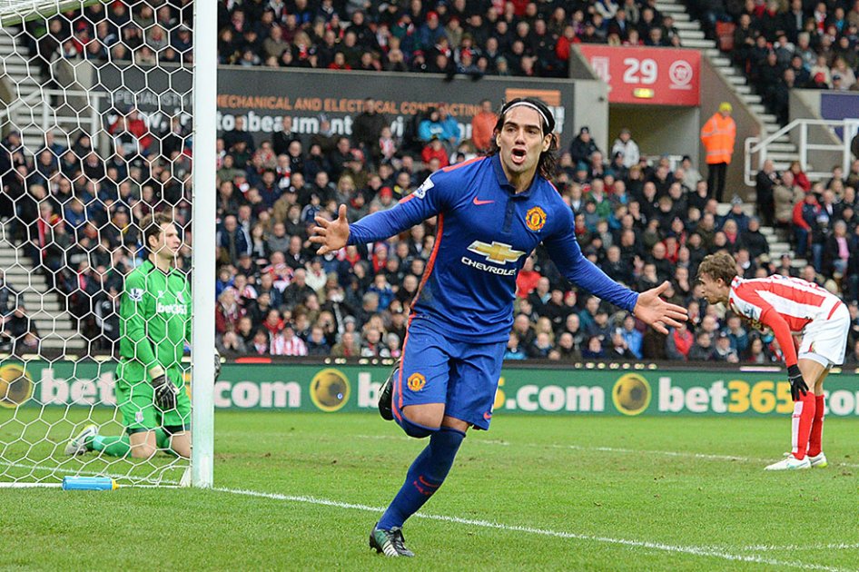 Falcao: estoy feliz en Manchester