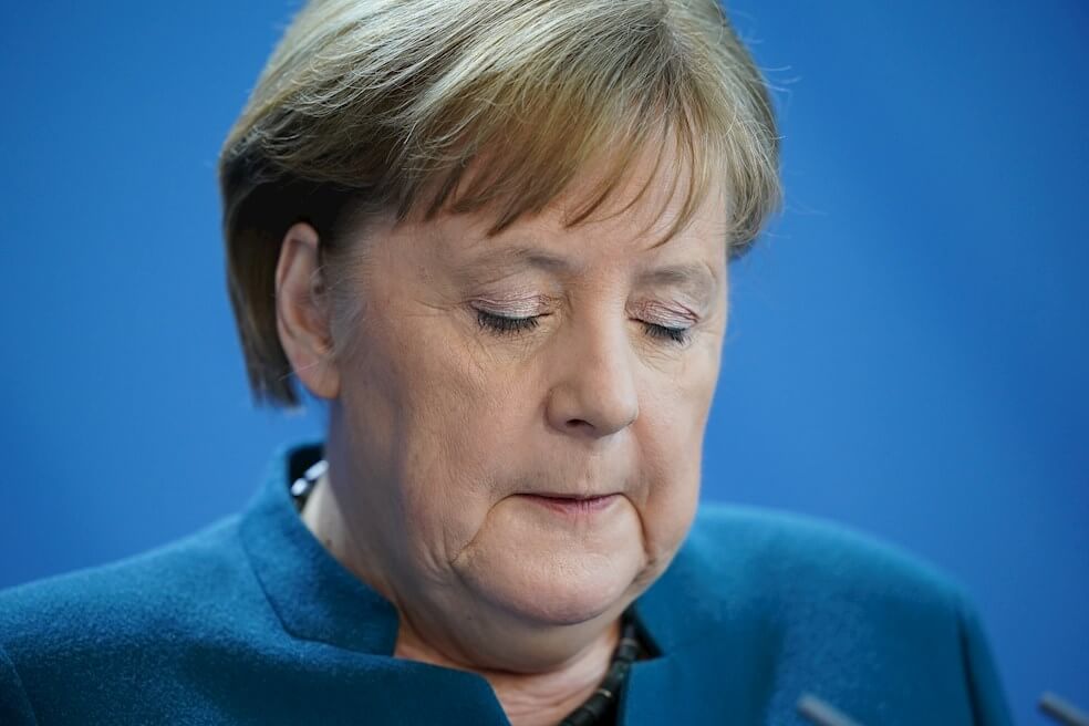 Angela Merkel, canciller de Alemania, en cuarentena tras contacto con médico con coronavirus