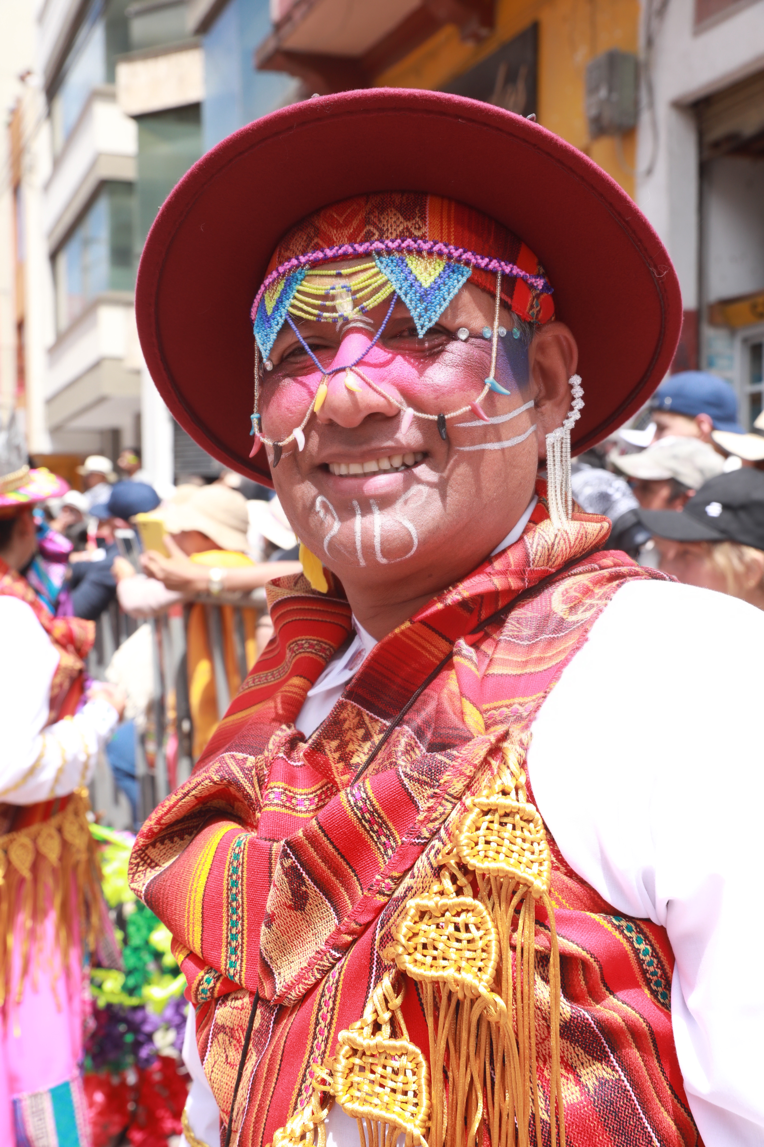 Rostros del Carnaval de Negros y Blancos de Pasto 2024