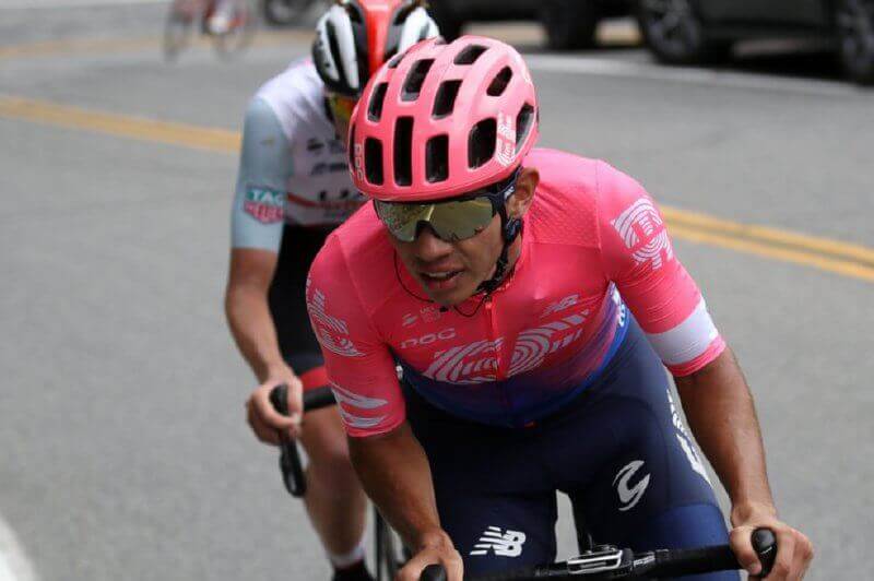 Sergio Higuita está peleando el título del Tour de Polonia