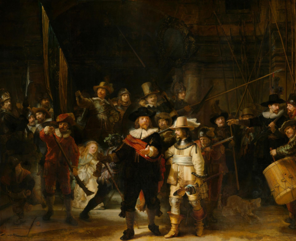 Un boceto oculto detrás de la Ronda de Noche, la génesis de un Rembrandt