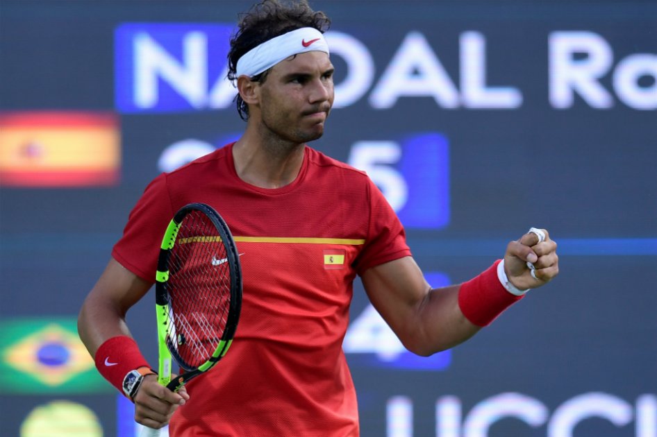 Nadal puede convertirse en el primer tenista en conseguir dos medallas de oro. / AFP
