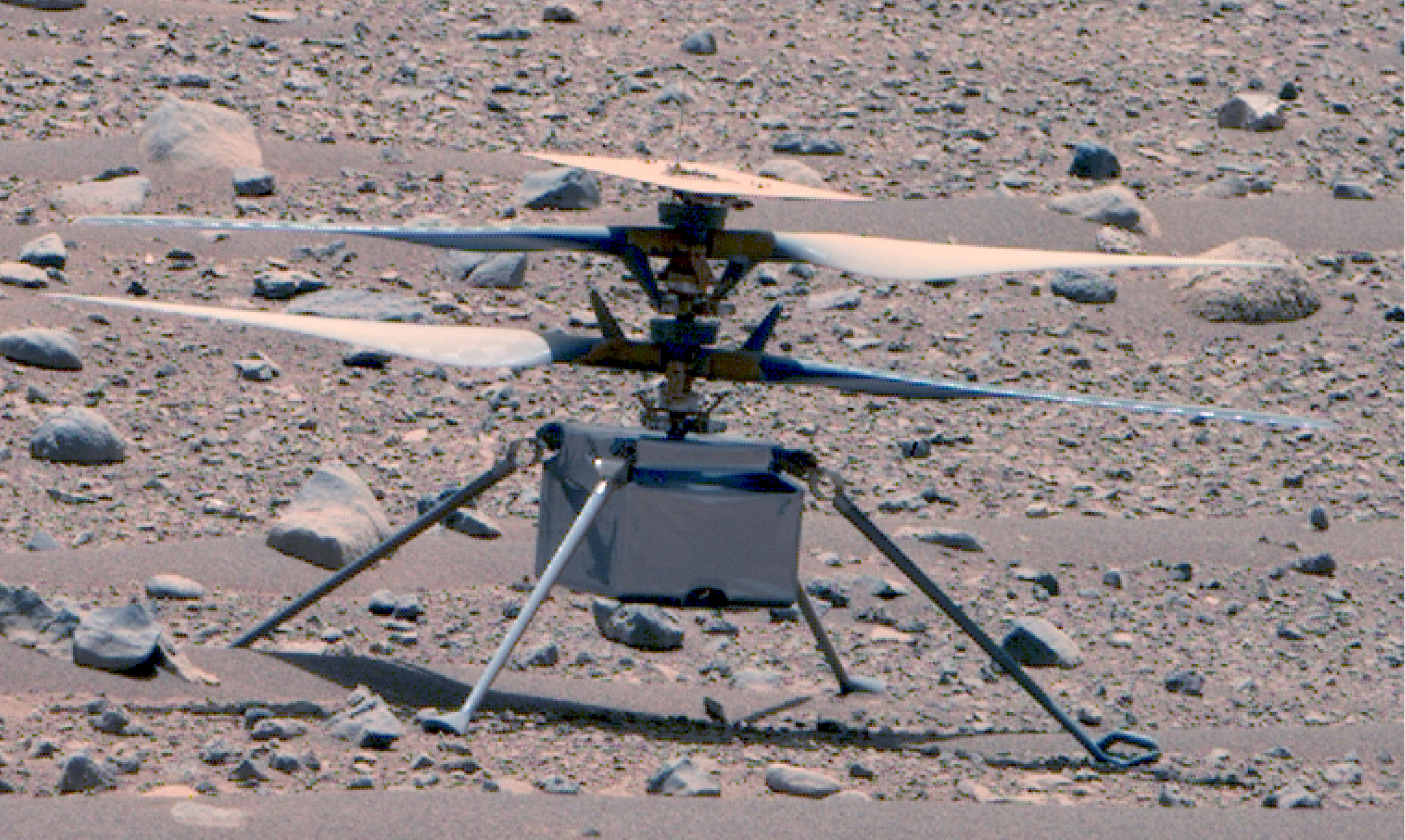 Ingenuity, el helicóptero de la Nasa en Marte, se averió y no podrá volar más