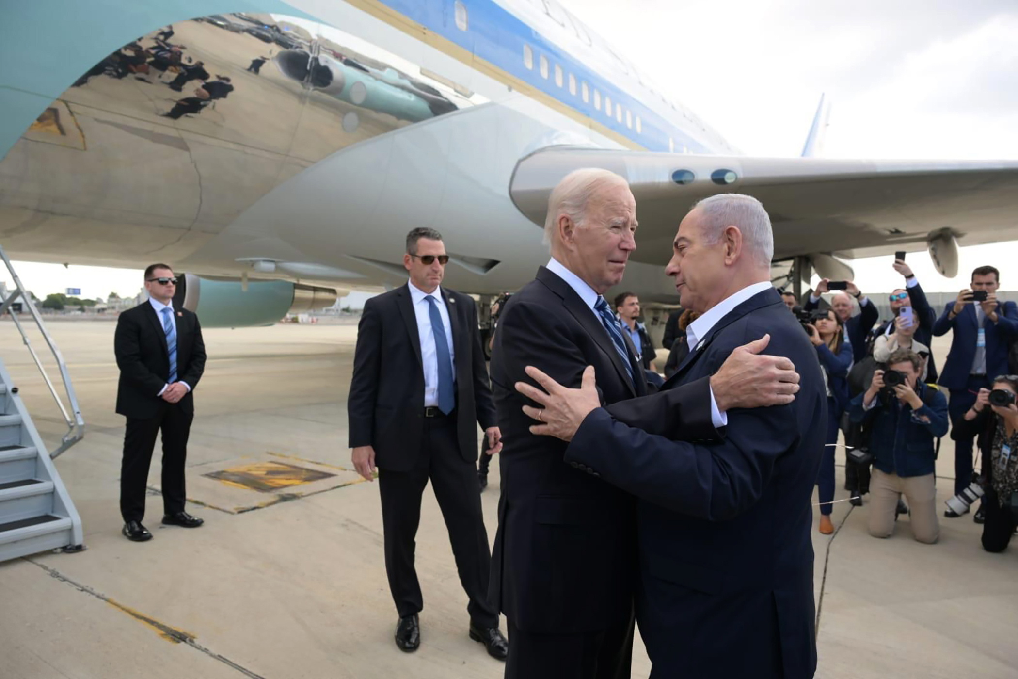 “Que la gente en el mundo sepa junto a quién permanece EE. UU.”: Biden en Israel