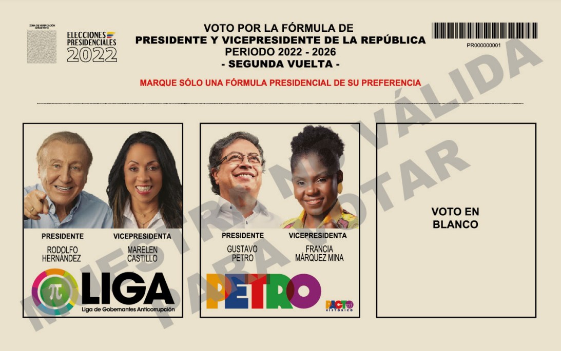 ¿Qué efectos tendrá el voto en blanco para esta segunda vuelta?