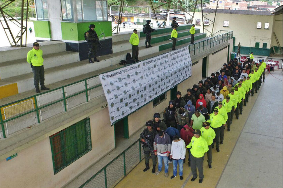 Desmantelan banda de microtráfico que operó durante nueve años en Amalfi, Antioquia