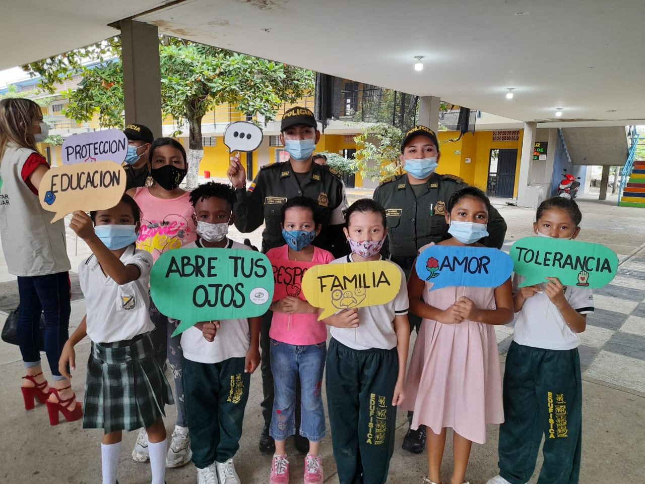 Programa de la Policía busca priorizar la atención de la niñez y la adolescencia