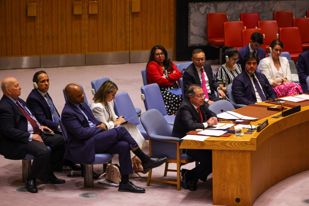 El presidente Gustavo Petro se presentó el pasado 11 de julio ante en el Consejo de Seguridad de la ONU.