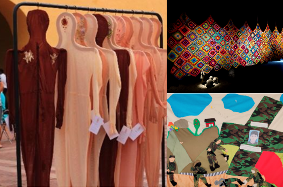 “Entre Hilos: Tejiendo Arte y Historias”, exposición de arte colombiano en Bogotá