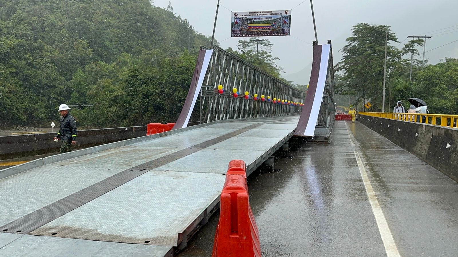 Vía Bogotá-Villavicencio será habilitada el 10 de agosto: segundo puente está listo