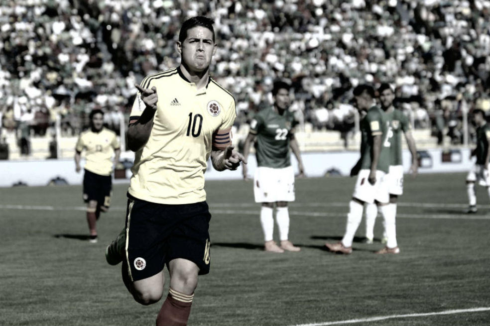 De acuerdo con la FIFA, James Rodríguez podrá jugar frente a Venezuela