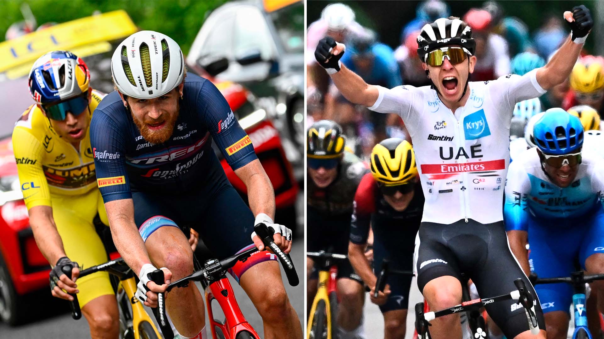 Tour de Francia: Tadej Pogacar le quitó el liderato a Wout van Aert