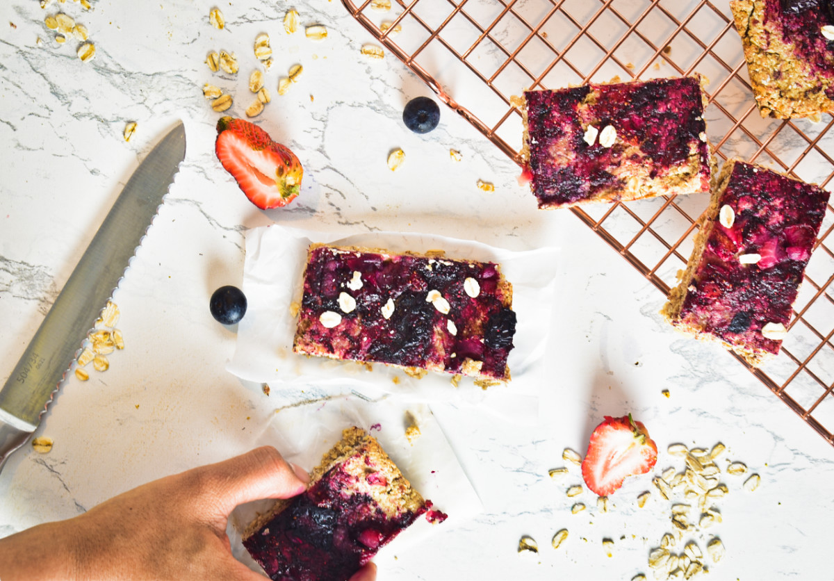 La receta, fácil y nutritiva, de unas deliciosas barras de granola caseras