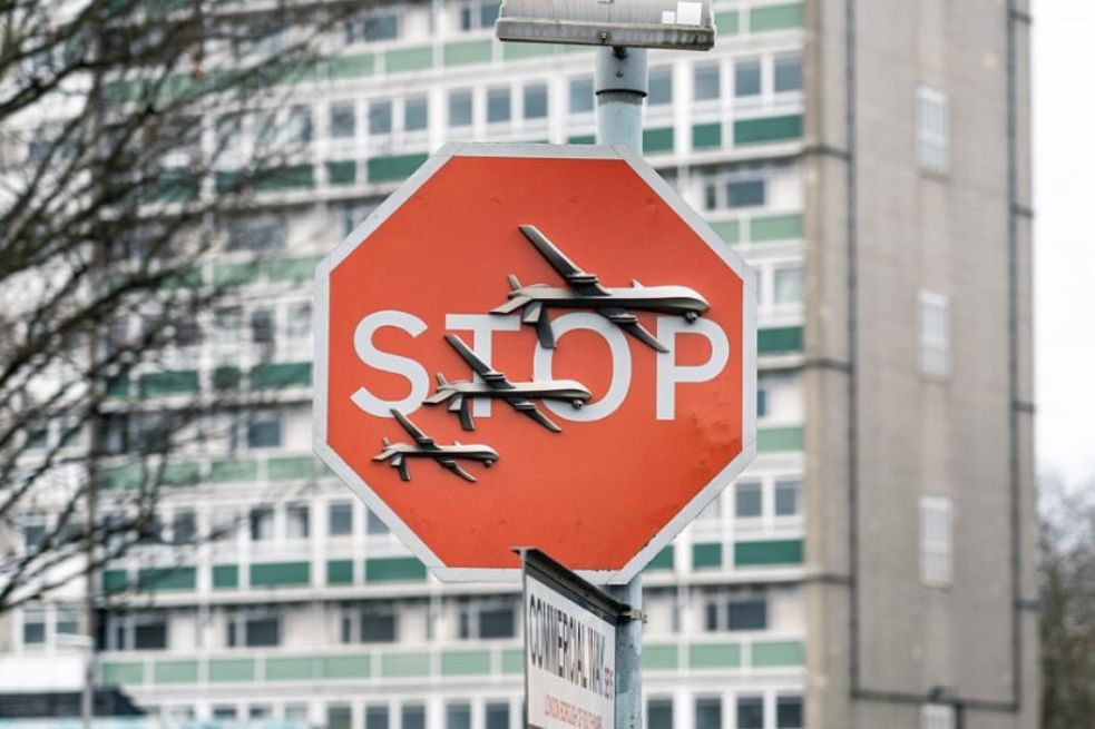 La obra de Banksy que fue robada en Londres