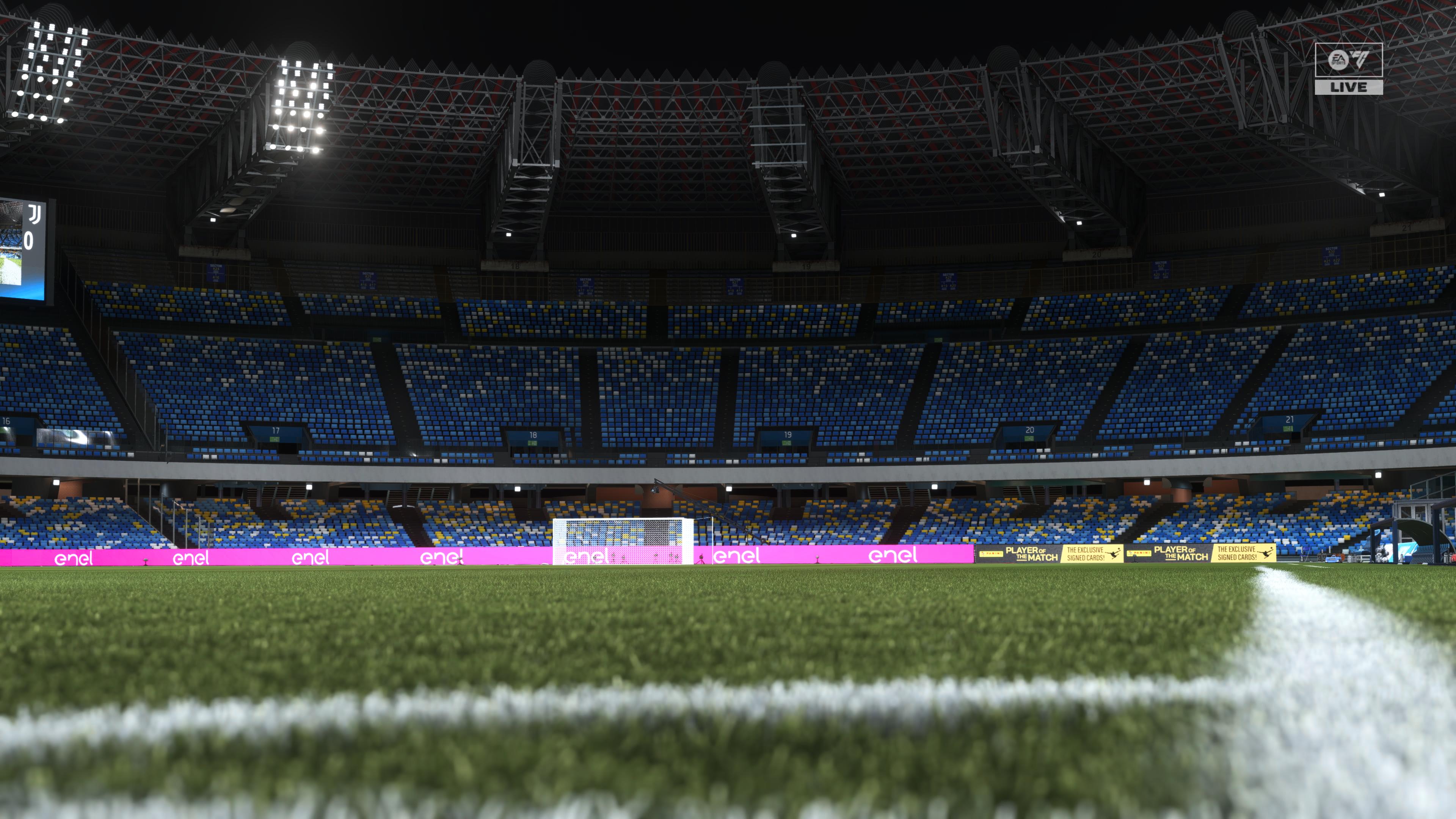 Estadio Diego Armando Maradona de Nápoles, Italia, en EA Sports FC 26.