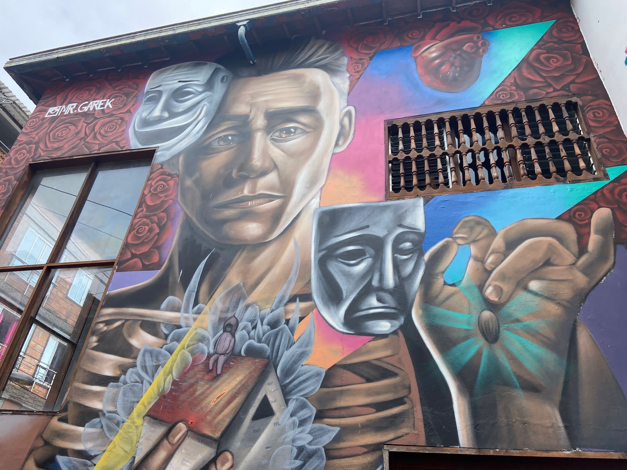 Fachada de la Casa de la Cultura.
