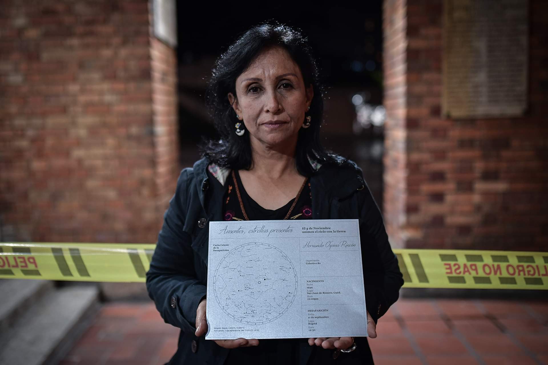 Memoria por los desaparecidos en el Planetario