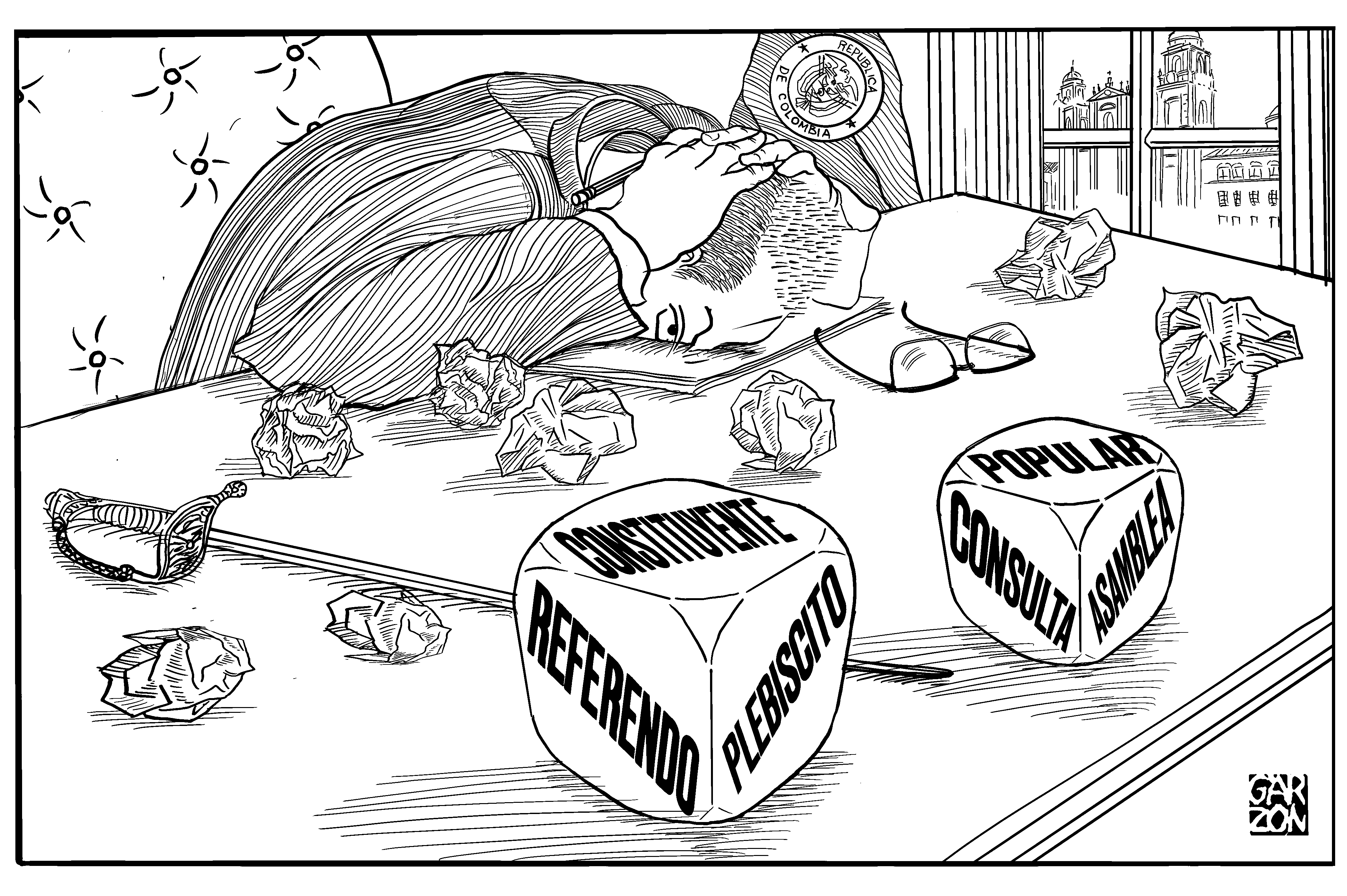 Cartones de Garzón