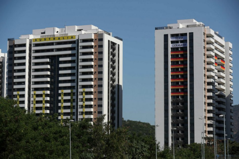 Edificios de la Villa Olímpica en Río de Janeiro. Foto: AFP