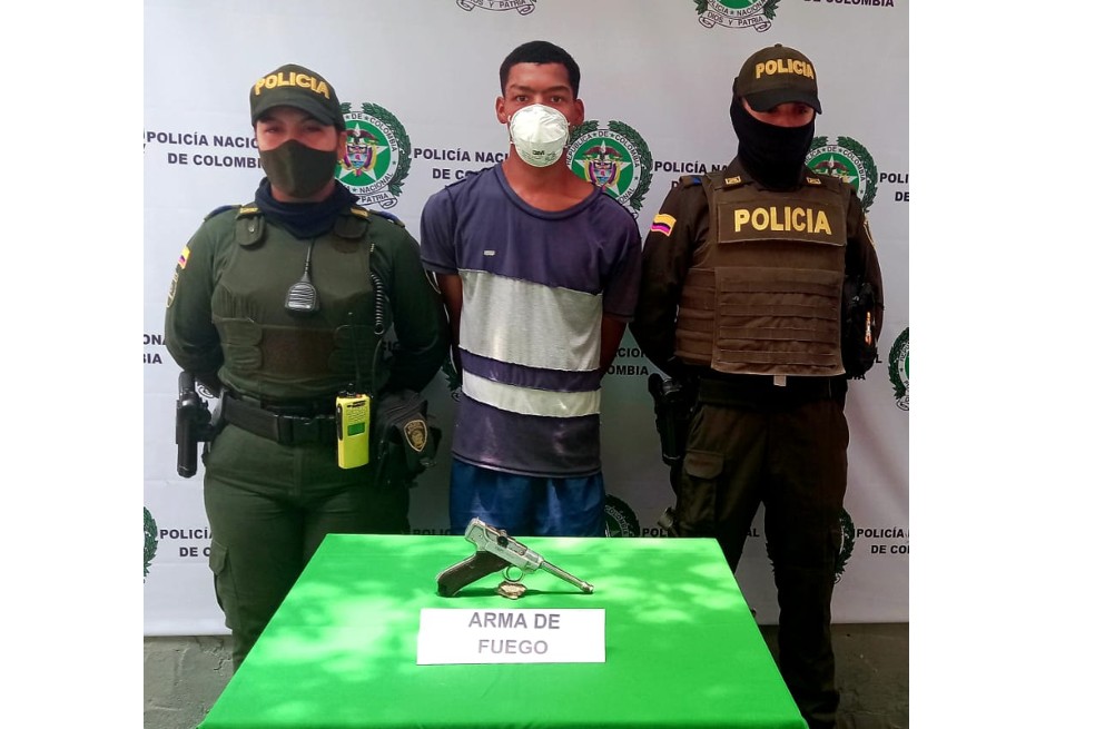 Capturan a ladrón en Cartagena con arma de la Segunda Guerra Mundial avaluada en $100 millones