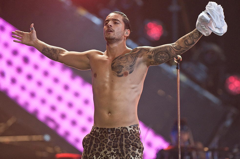 Maluma graba su nuevo video musical en la comuna 13 de Medellín