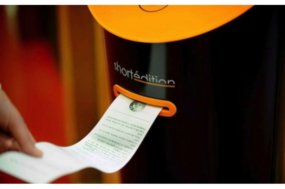 Short Story Dispenser (Dispensador de Historias Cortas).