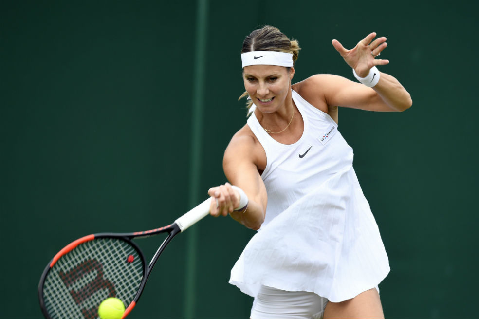 Mandy Minella, la tenista que jugó embarazada en Wimbledon
