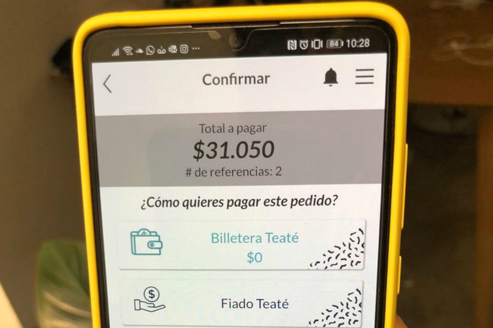 La plataforma permite canjear bonos de mercado en las tiendas de barrio.
