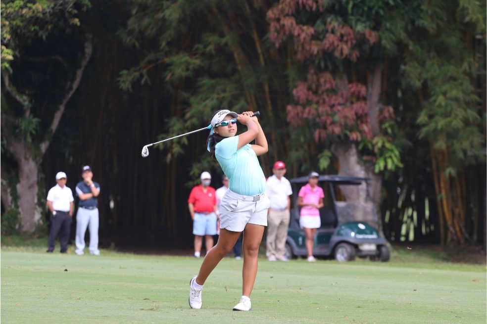 La vallecaucana María Camila Marín, promesa  de golf latinoamericano.