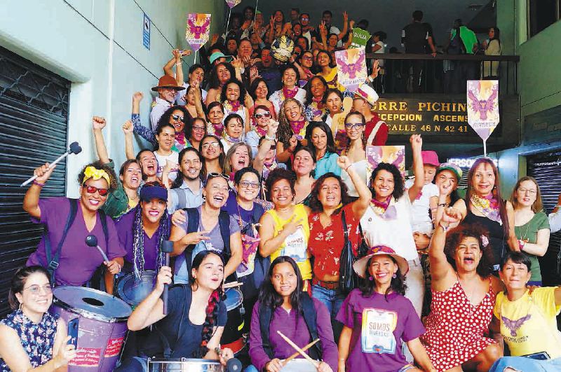 Estamos Listas revolucionó la política nacional con la consolidación del primer movimiento feminista del país. / Cortesía.