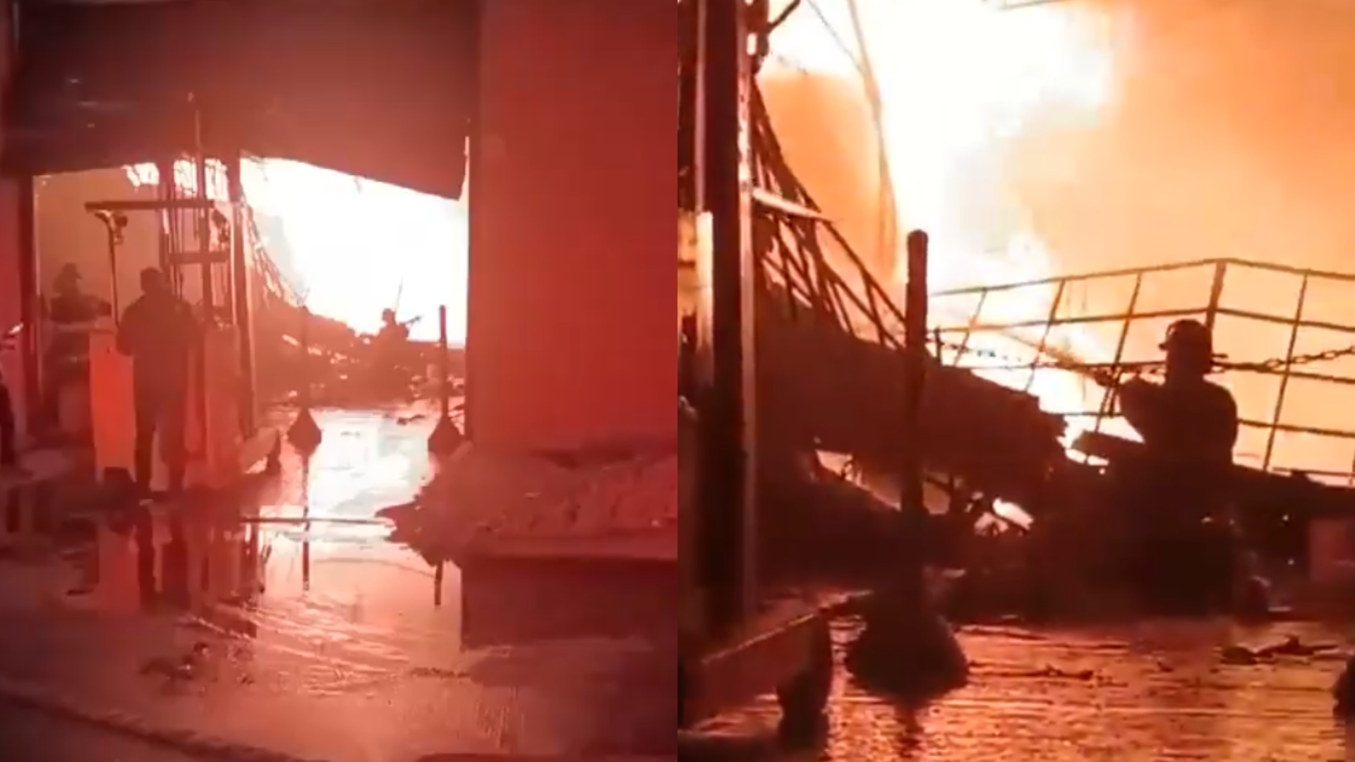Emergencia en Soacha: Bomberos atienden incendio en fábrica de plásticos