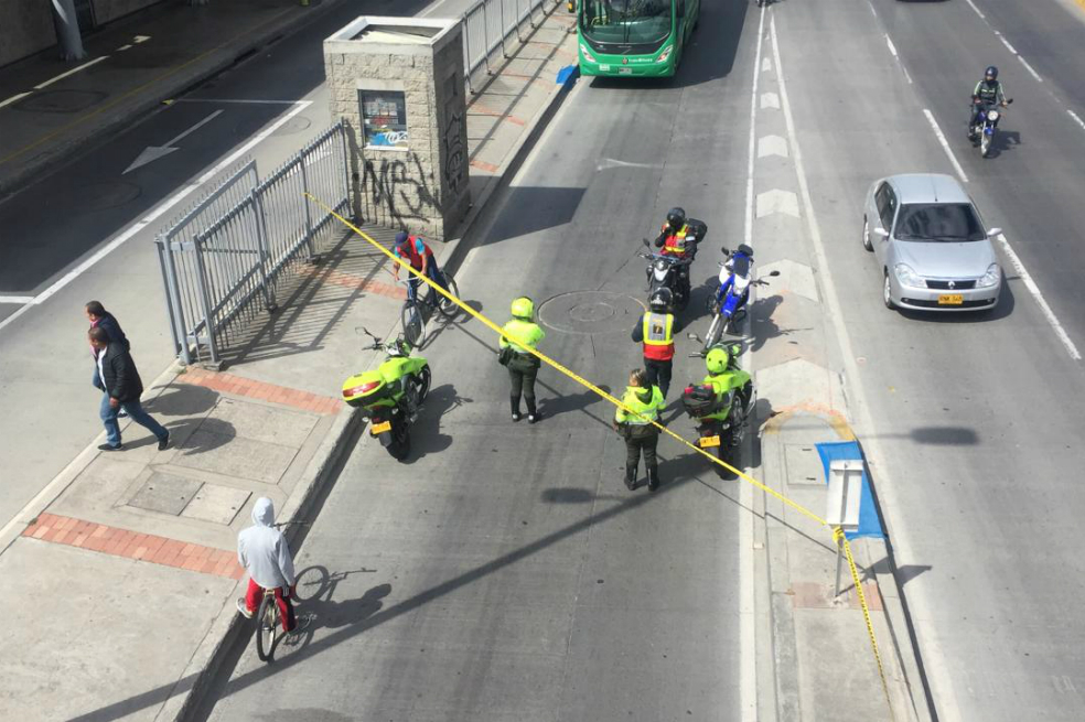 Estas son las vías que permanecerán cerradas por atentado en Bogotá