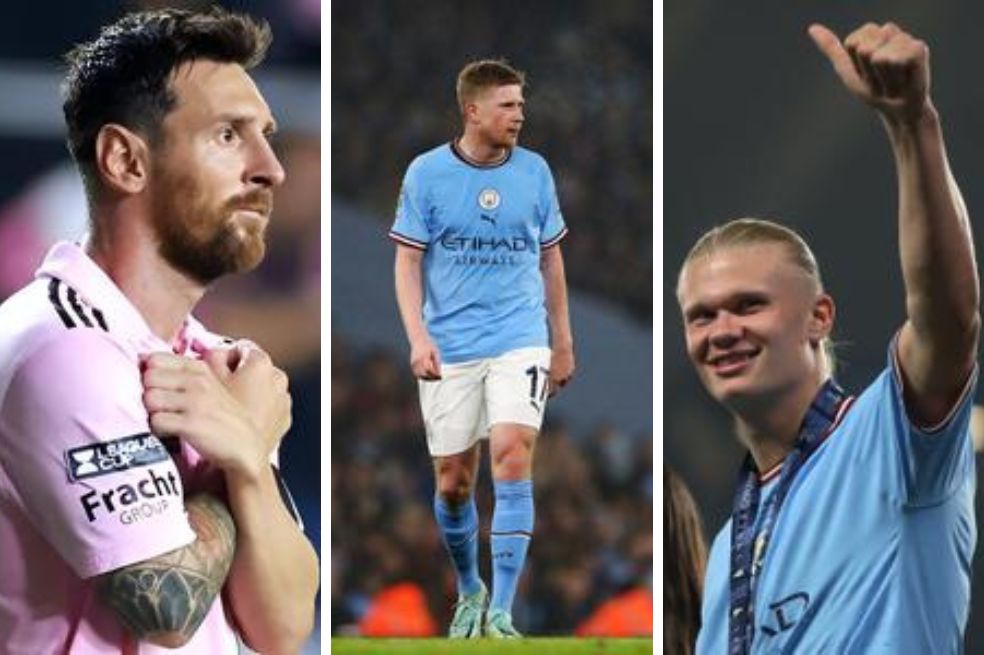 Messi, De Bruyne y Haaland, nominados a Jugador del Año de la UEFA