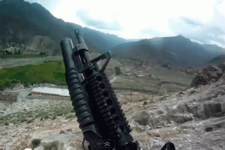 Un día de guerra en Afganistan