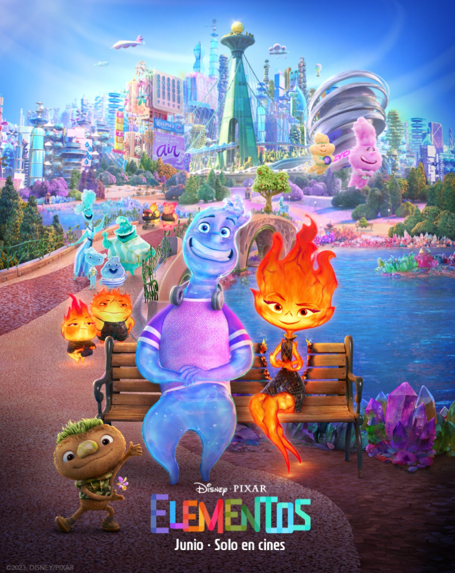 Elementos de Disney y Pixar se estrena hoy en cines. Conoce 6 curiosidades