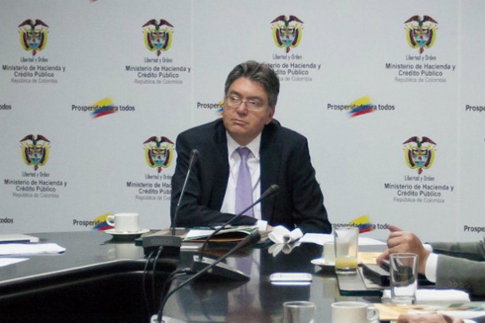 Ministro de Hacienda, Mauricio Cárdenas.