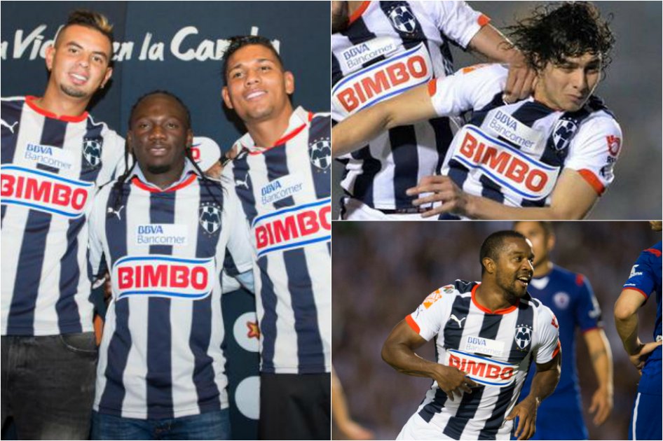 Jugadores colombianos le dan la victoria al Monterrey en México