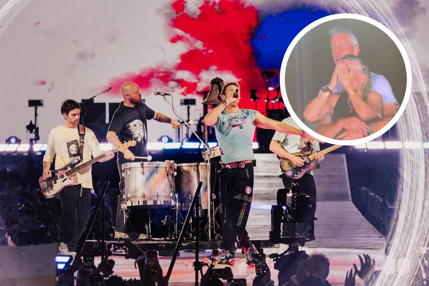 Chris Martin habló por primera vez del escándalo de Andy Byron y Kristin Cabot