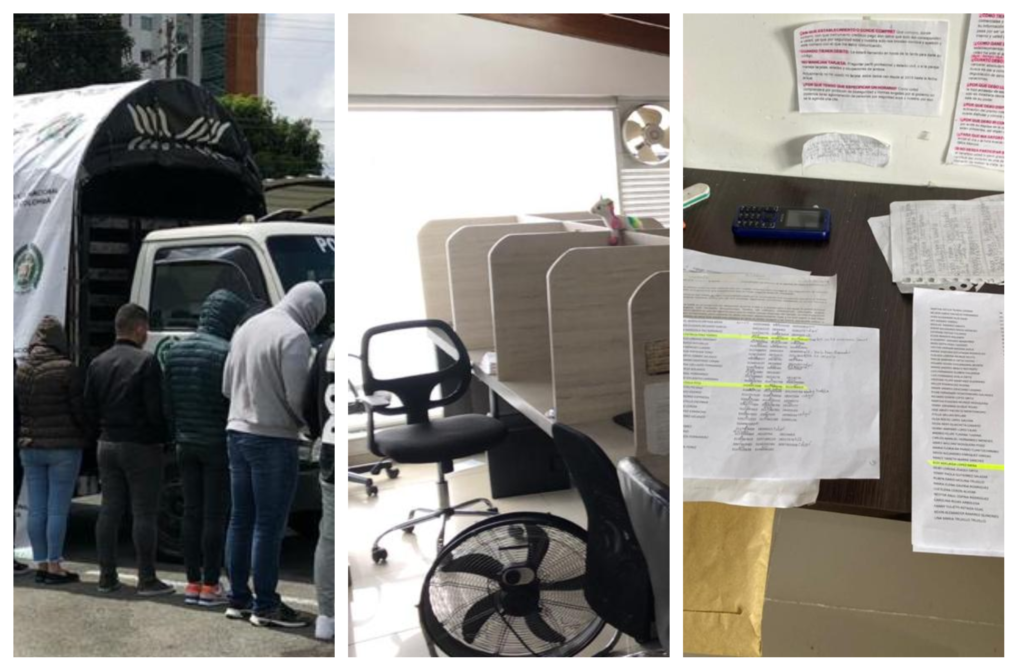 Así operaban los “Call Center”, presuntos estafadores de 3.500 personas