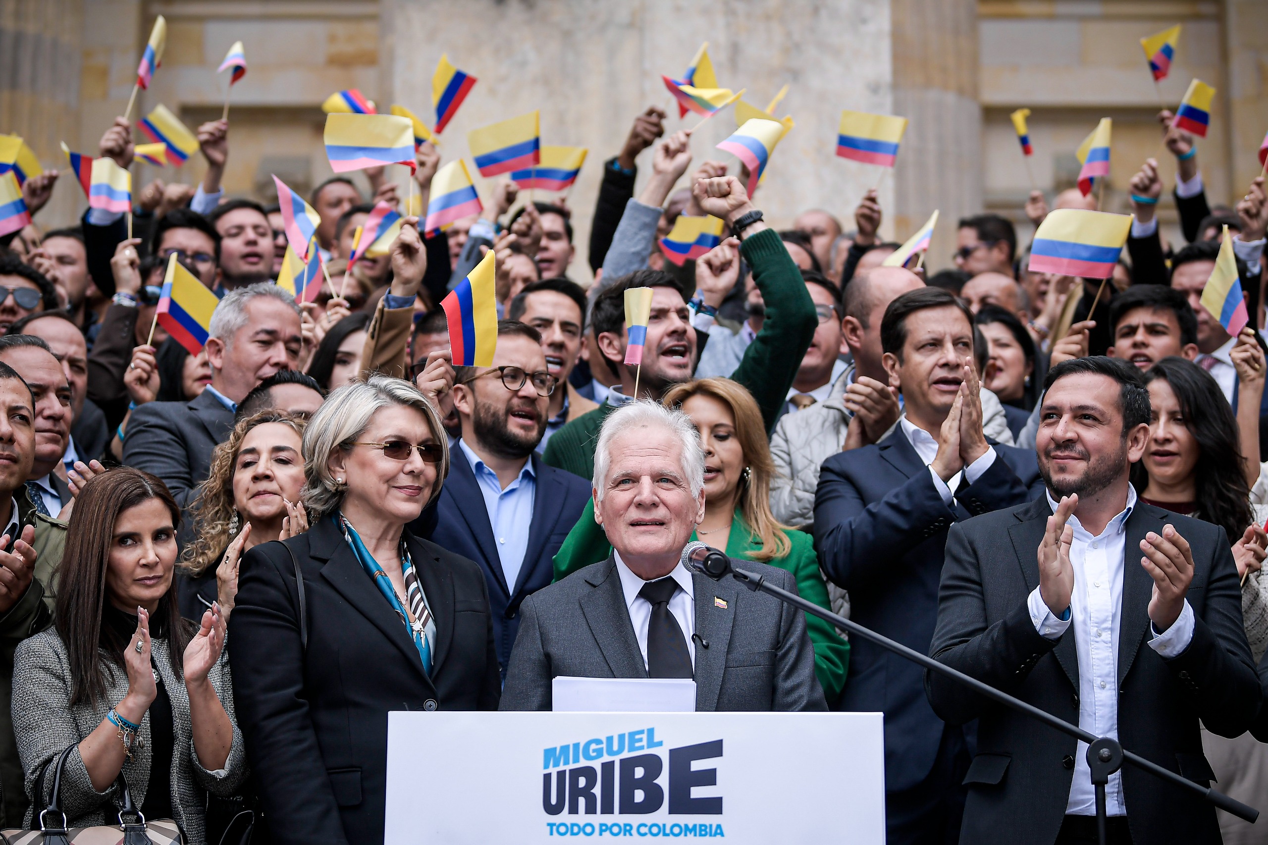 Miguel Uribe Londoño lanzó su candidatura presidencial desde el Congreso