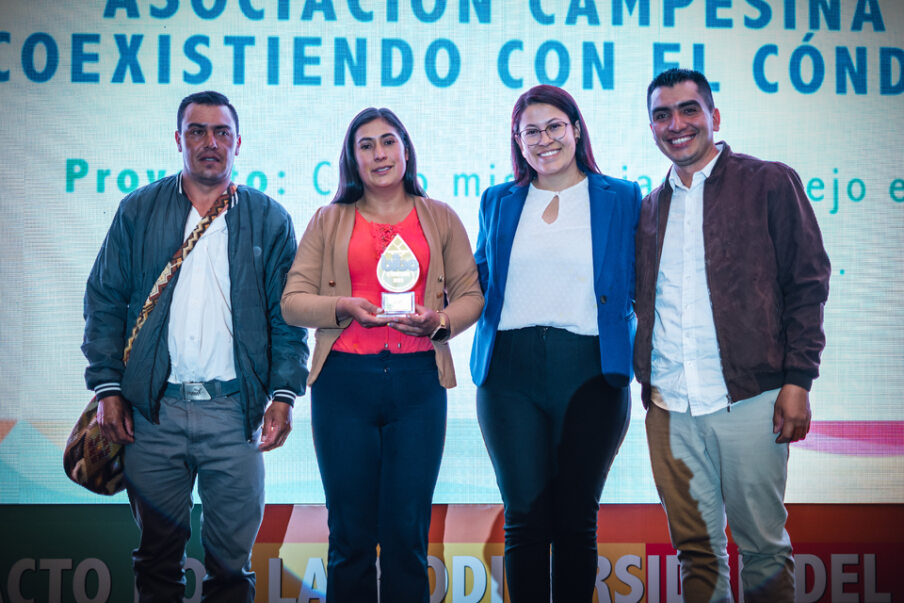 Asociación Campesina Coexistiendo con el Cóndor, ganadora del premio BIBO 2023.