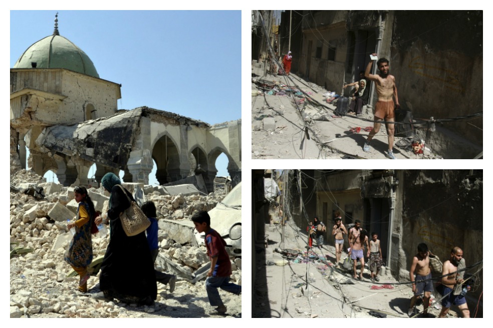 ¿Por qué huyen en ropa interior los habitantes de Mosul?
