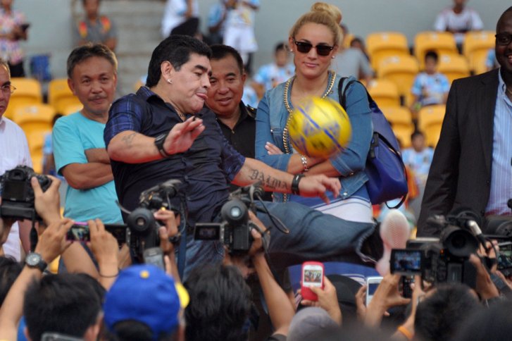 Maradona quiere ser presidente de la FIFA