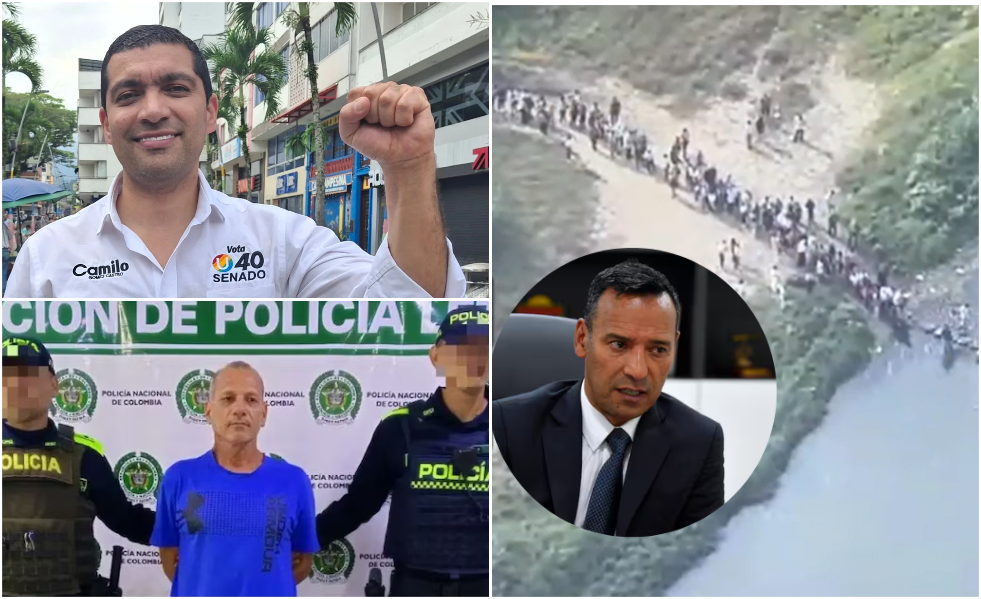 Capturas, alerta por votantes desde Venezuela y ataque de dron marcaron la jornada electoral