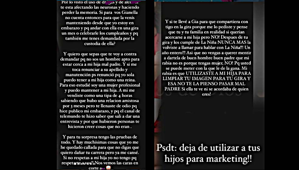 Entre insultos, Anuel AA y la madre colombiana de su hija discutieron por redes